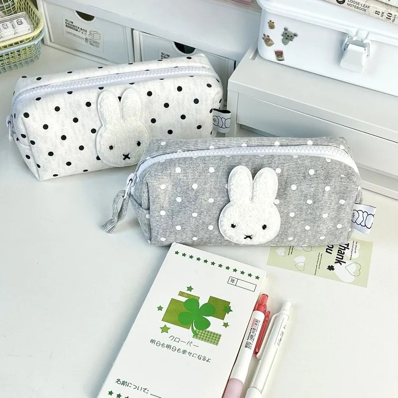 ミッフィーウサギのかわいいクリエイティブな漫画柄の学習文具、 - Embroidery Bag のレビューと価格