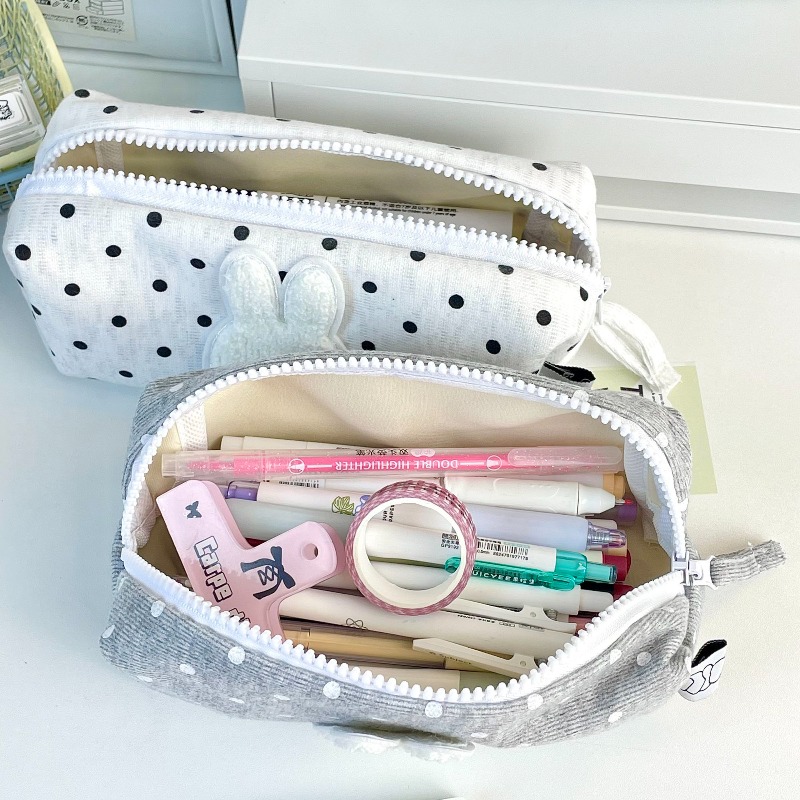 ミッフィーウサギのかわいいクリエイティブな漫画柄の学習文具、 - Embroidery Bag のレビューと価格
