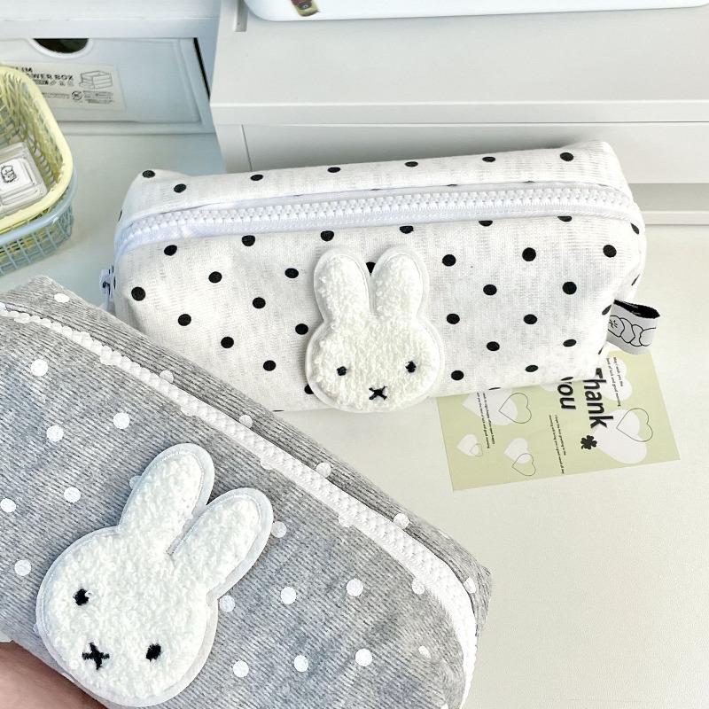 ミッフィーウサギのかわいいクリエイティブな漫画柄の学習文具、 - Embroidery Bag のレビューと価格