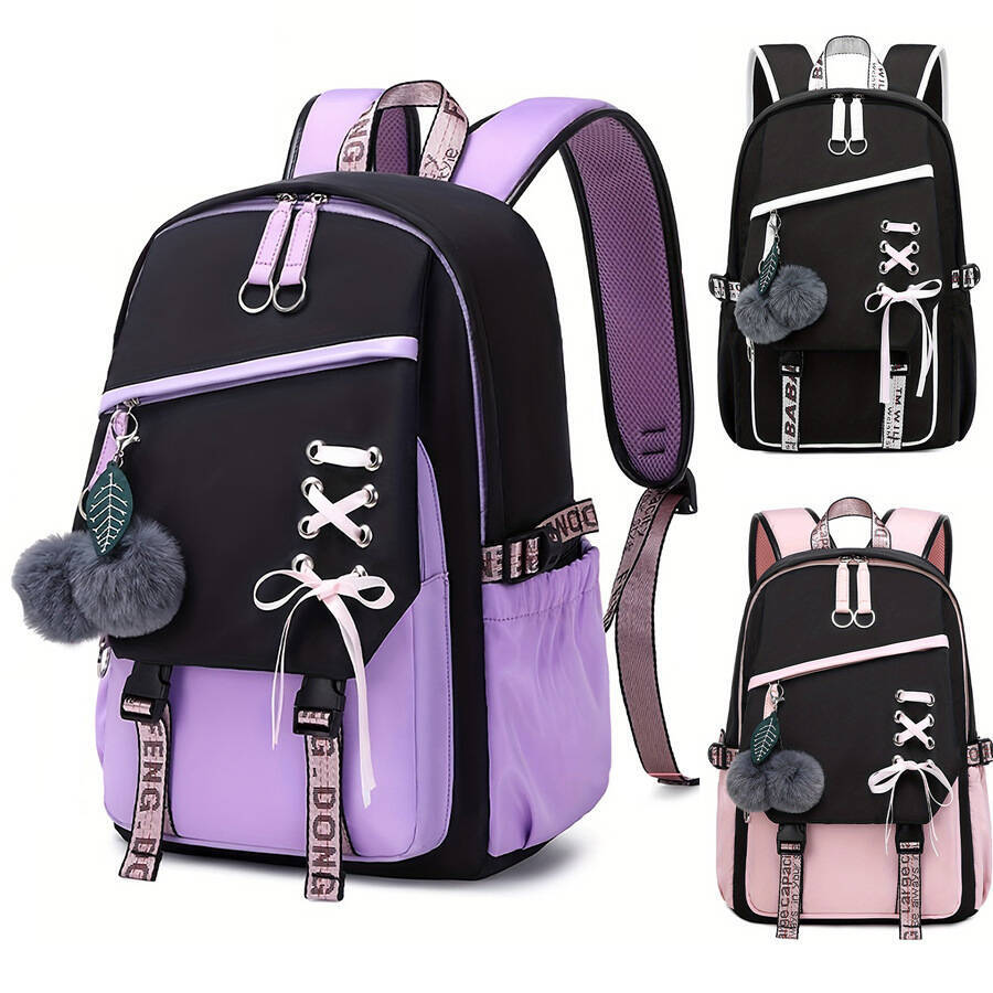 新登場の大容量スポーツバックパック、小学生・中学生の女の子向 - Embroidery Bag のレビューと価格