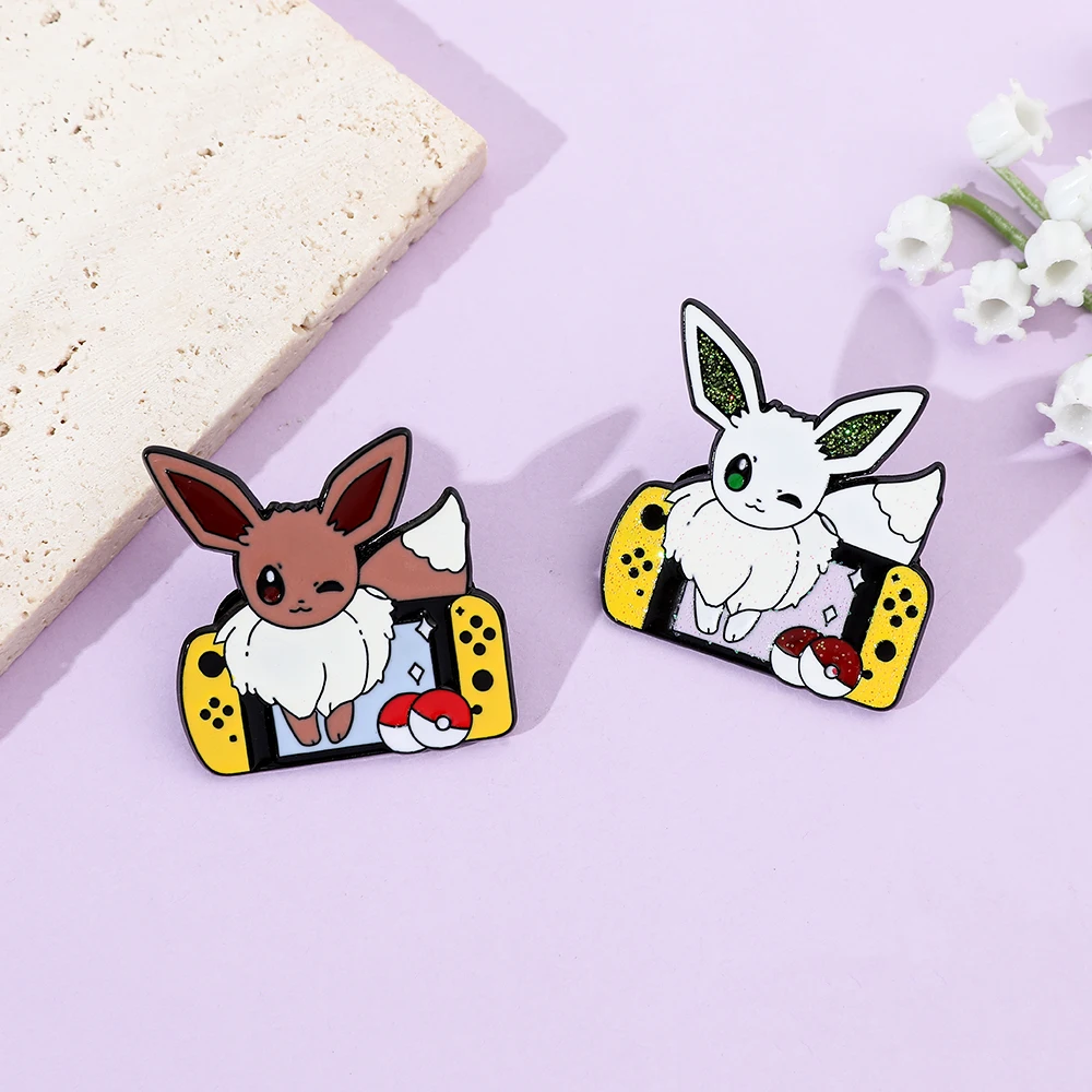 2 個アニメエルフ漫画ブローチクリエイティブイーブイゲームコ - Embroidery Reddit のレビューと価格