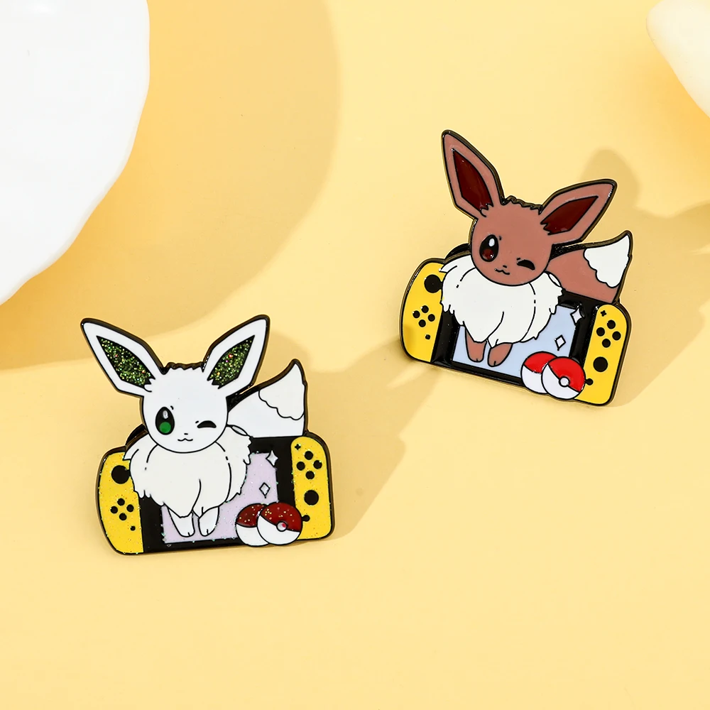 2 個アニメエルフ漫画ブローチクリエイティブイーブイゲームコ - Embroidery Reddit のレビューと価格