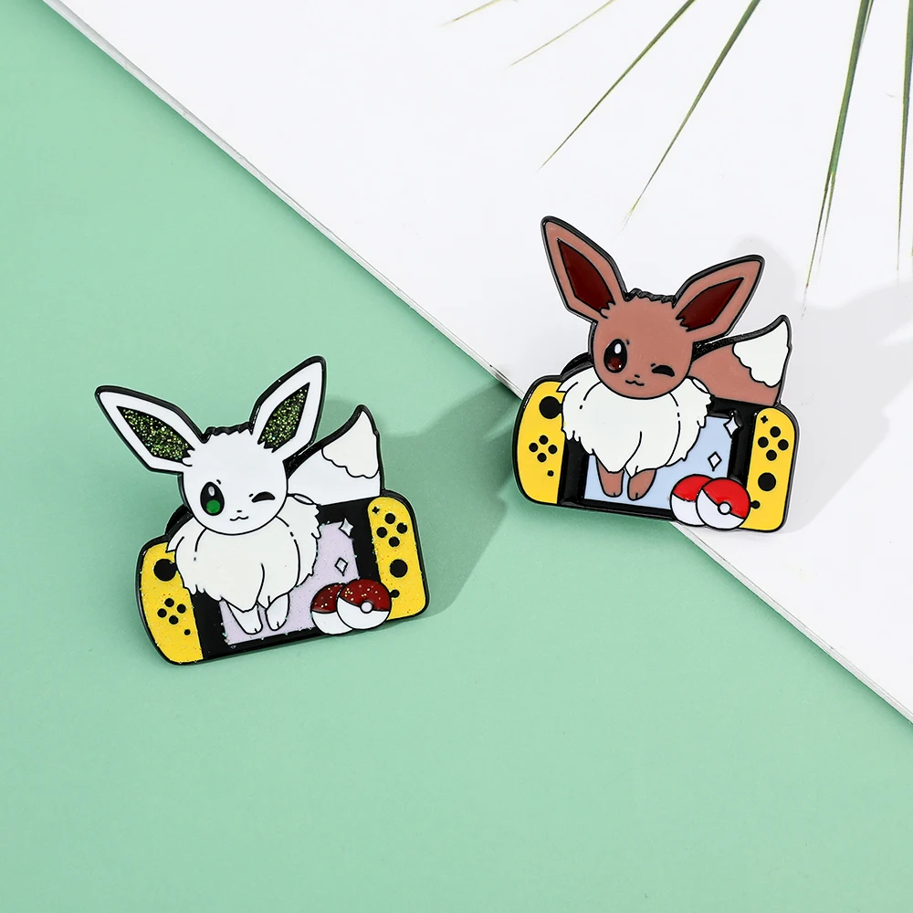 2 個アニメエルフ漫画ブローチクリエイティブイーブイゲームコ - Embroidery Reddit のレビューと価格