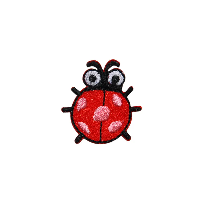 漫画の昆虫の刺patchパッチ、鉄、かわいいカタツムリ、てん - Embroidery Lady Bug のレビューと価格