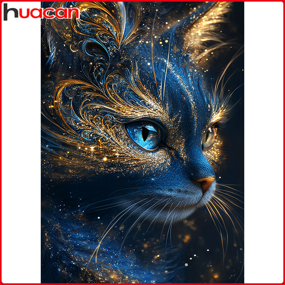 華燦新作2025 ダイヤモンドペインティング 猫 ダイヤモン - Embroidery Design Logo のレビューと価格